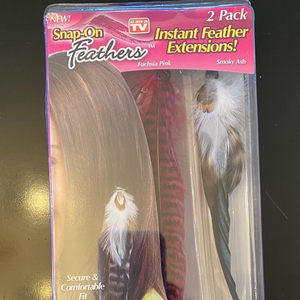 “As Seen On TV” Feather Extensions